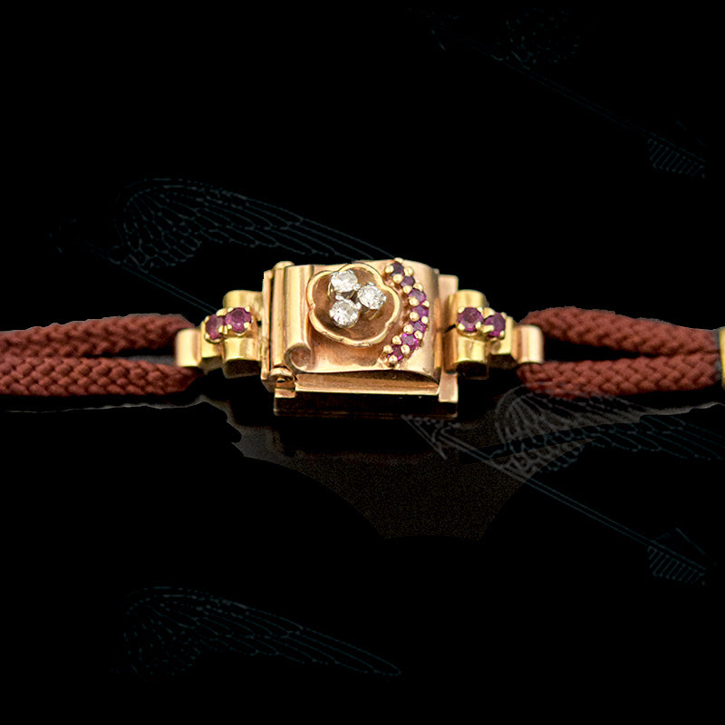 BULOVA 蓋付きカクテルリストウオッチ