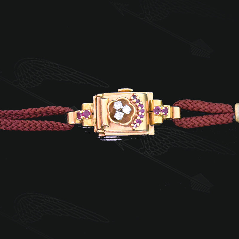 BULOVA 蓋付きカクテルリストウオッチ