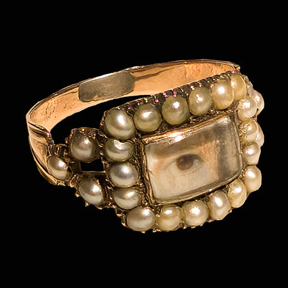 ジョージアン・ミニアチュール目リング