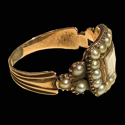 ジョージアン・ミニアチュール目リング