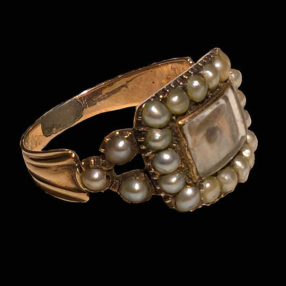 ジョージアン・ミニアチュール目リング