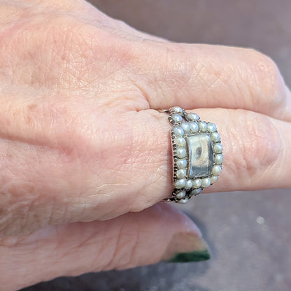 ジョージアン・ミニアチュール目リング