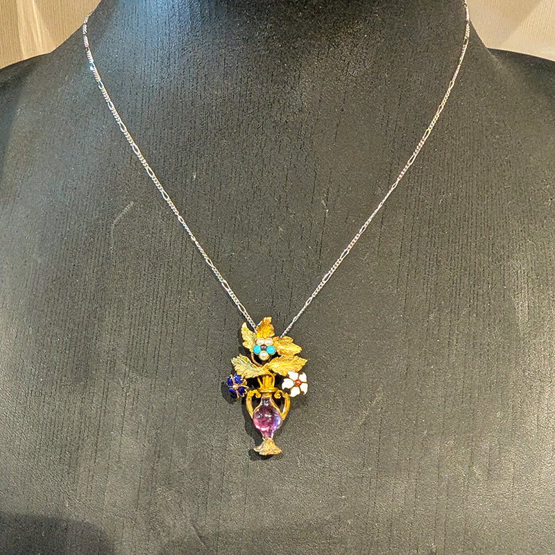 ジョージアンジャルディネッティブローチ