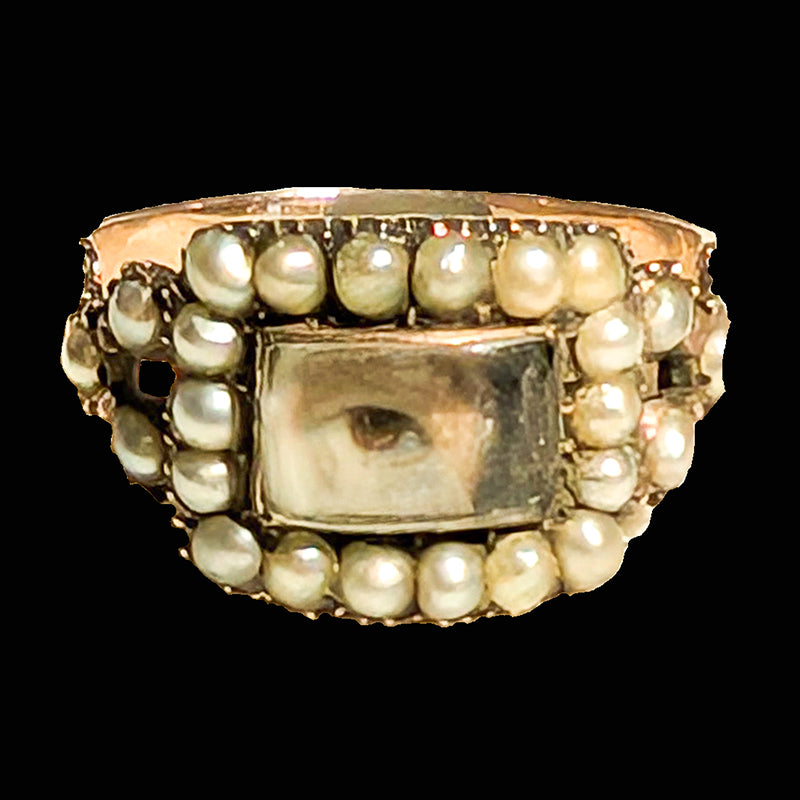 ジョージアン・ミニアチュール目リング